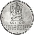 100 Korun (150th Anniversary of the Horse Drawn Railway)