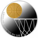 5 Euro (100 years of basketball in Latvia)
