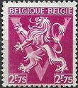Heraldic Lion with 'V'