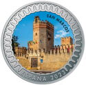 1.50 Euro (Castles of the World - Castle of San Marcos, Cádiz, Spain)
