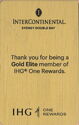 InterContinental Sydney Double Bay - Gold Elite Member