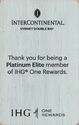 InterContinental Sydney Double Bay - Platinum Elite Member