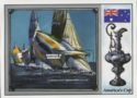 America's Cup Yachting Championship 1987 - Overprinted