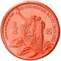 ¼ Euro (medallist Louis Oscar Roty)