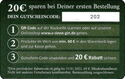 20 € Gutschein