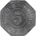 5 Pfennig (Websky, Hartmann & Wiesen)