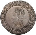 1 Shilling (Elizabeth I 6th issue (No date))