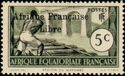 Overprinted :Afrique Française Libre