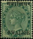 Queen Victoria (1819-1901) - overprinted