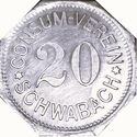 20 Pfennig (Consum-Verein Schwabach)