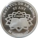 10 Lei (50th Anniversary of the Treaty of Rome)