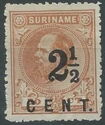 King William III Overprinted