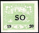 Hradcany at Prague - Special Delivery Stamp - SO 1920