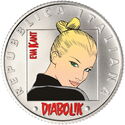 5 Euro (Diabolik - Eva Kant - Silver)