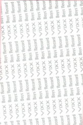 Boys' record album postcard