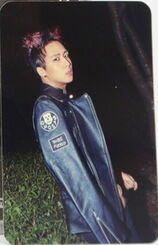 Chained up album photocard