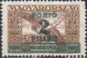 Air Mail Stamps, overprinted with new value