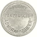 50 Pfennig (Admiral Scheer)