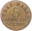 5 Pfennig (Goeben)