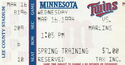 MLB - Minnesota Twins v Florida Marlins (Spring Training)