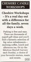 Cheshire Candle Workshops