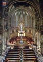 Montserrat Monastery, interior of the church