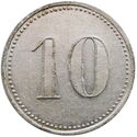 10 Pfennig (Gneisenau)