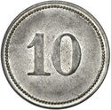 10 Pfennig (Gneisenau)