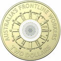 2 Dollars (35th Anni. 2 Dollar Coin - 2022 Frontline Workers)