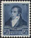 Bernardino Rivadavia (1780-1845) - Perf. 11½
