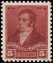 Bernardino Rivadavia (1780-1845) - Perf. 12¼