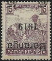 Black overprint: '1919 Baranya'