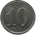 10 Pfennig (Kantine I/166, Otto Dutge)