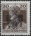 King Charles IV and Queen Zita - overprinted