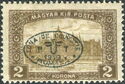 Black overprint on Mi. HU204
