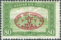 Red overprint on Mi. HU202