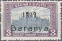 Black overprint: '1919 Baranya'