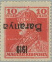 Black overprint: '1919 Baranya'