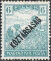 Reaper with 'Republic' overprint