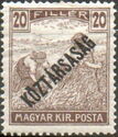 Reaper with 'Republic' overprint