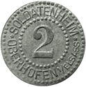 2 Pfennig (Sodatenheim)