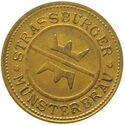 15 Pfennig (Strassburger MünsterBräu)