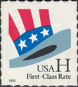 "H" Uncle Sam's Hat
