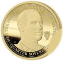 ¼ Sovereign (Prince William 40th anniversary)