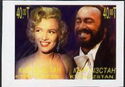 20th Century Icons Marilyn Monroe and Luciano Pavarotti