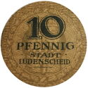 10 Pfennig (Stadt Lüdenscheid)