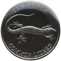 10 Pence (Reptiles - Common Lizard)