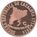 5 Cents (1714-2014 Archiduque Carlos)