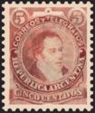 Bernardino Rivadavia (1780-1845) - Type I, perf. 11½