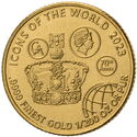 10 Francs (Icons of the World - Coronation Elizabeth II 70 Anni.)